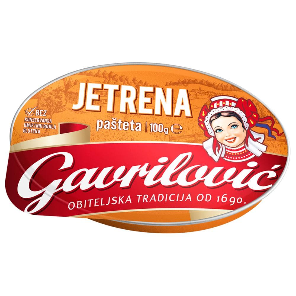 Gavrilović pašteta jetrena, čajna 100 g Akcija u trgovini Studenac