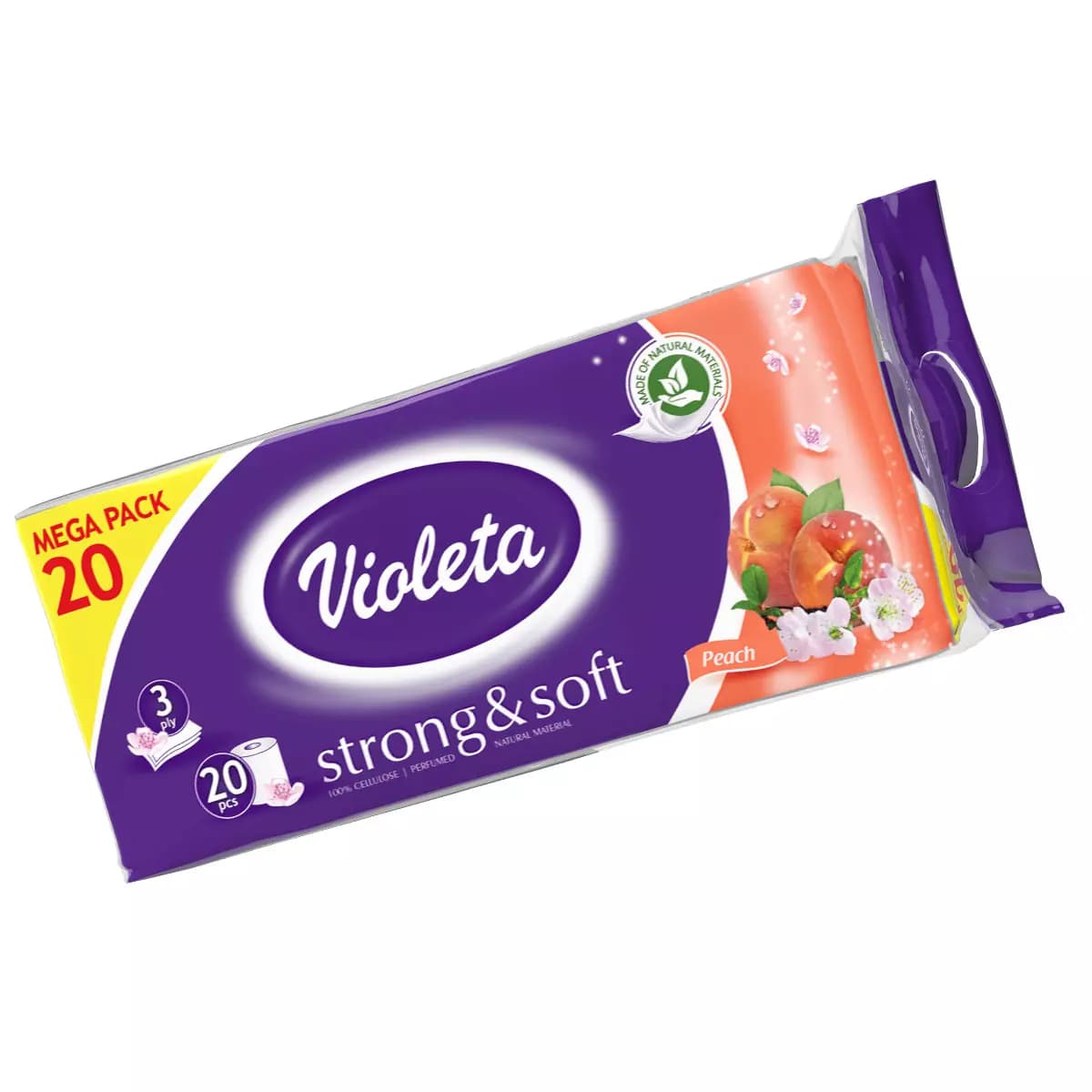 Violeta Breskva toaletni papir 20/1 Akcija u trgovini Bipa
