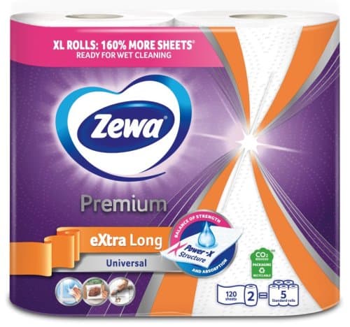 Zewa papirnati ručnici Premium eXtra Long 2/1 Akcija u trgovini Kaufland