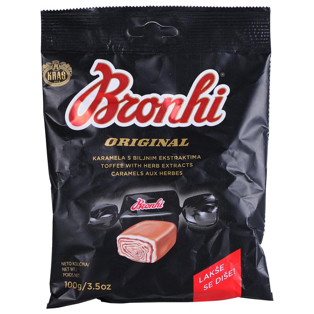 Kraš bombon Bronhi 100 g Akcija u trgovini Gavranović