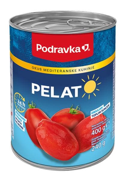 Podravka pelat rajčica 400 g Akcija u trgovini Djelo