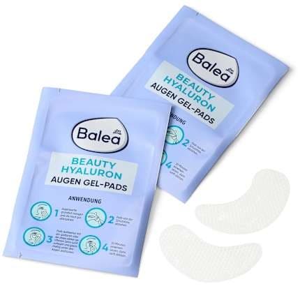 Balea Beauty Hyaluron jastučići za područje oko očiju 3x2 para, 6 kom. Akcija u trgovini Dm