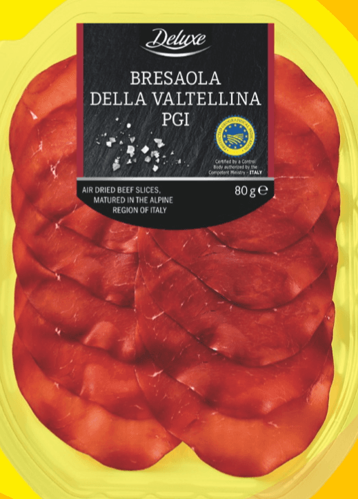 Deluxe Bresaola della Valtellina 80 g Akcija u trgovini Lidl