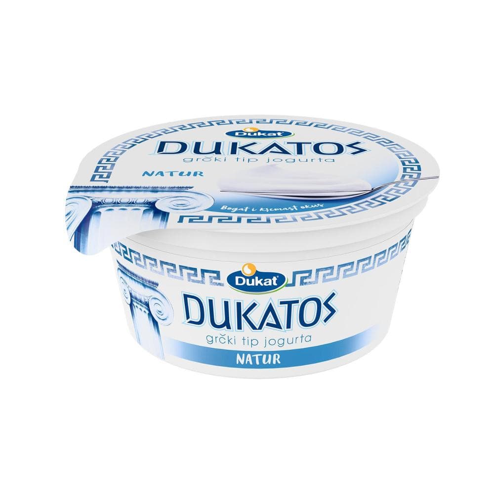 Dukatos grčki tip jogurta 150g Akcija u trgovini Konzum