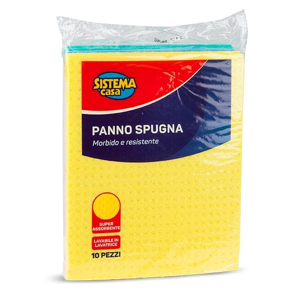 Sistema Casa Panno Spugna spužvaste krpe 10 kom Akcija u trgovini Eurospin