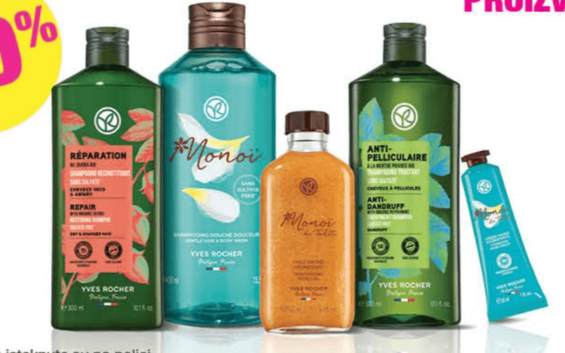 Yves Rocher Monoi gel za tuširanje 400 ml Akcija u trgovini Bipa