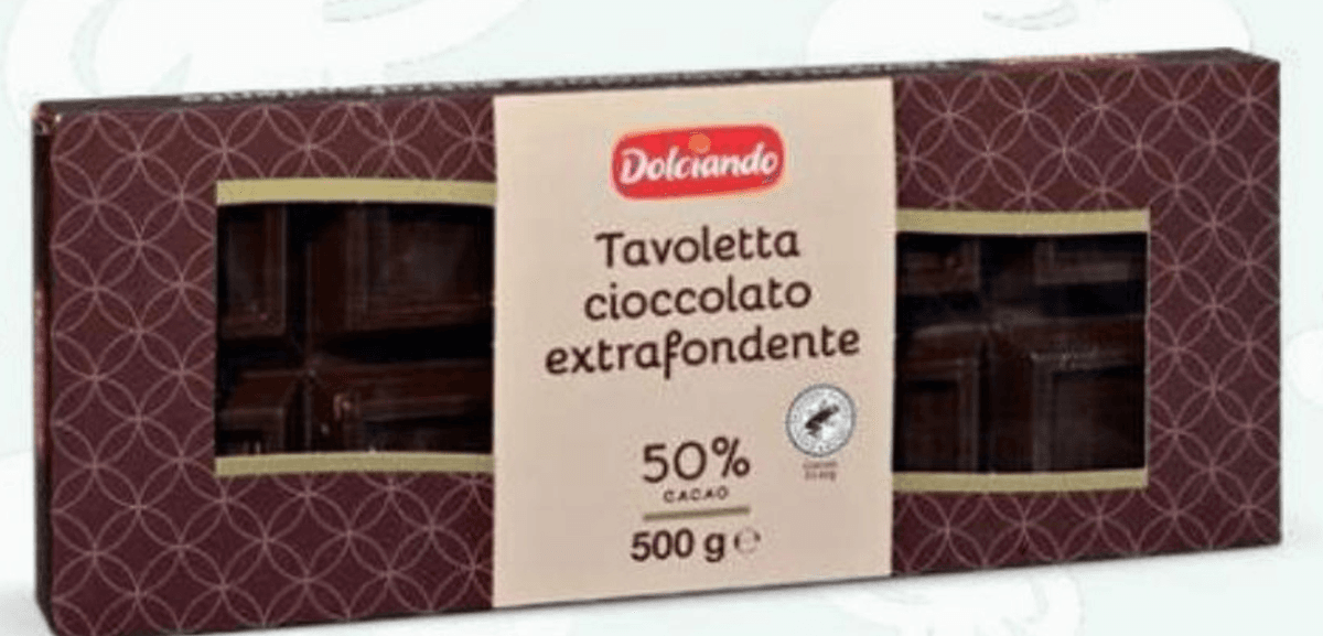Dolciando tamna čokolada 50% kakao 500 g Akcija u trgovini Eurospin