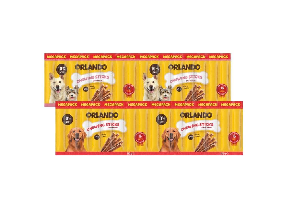 Orlando prutići za pse 16 x 11 g Akcija u trgovini Lidl