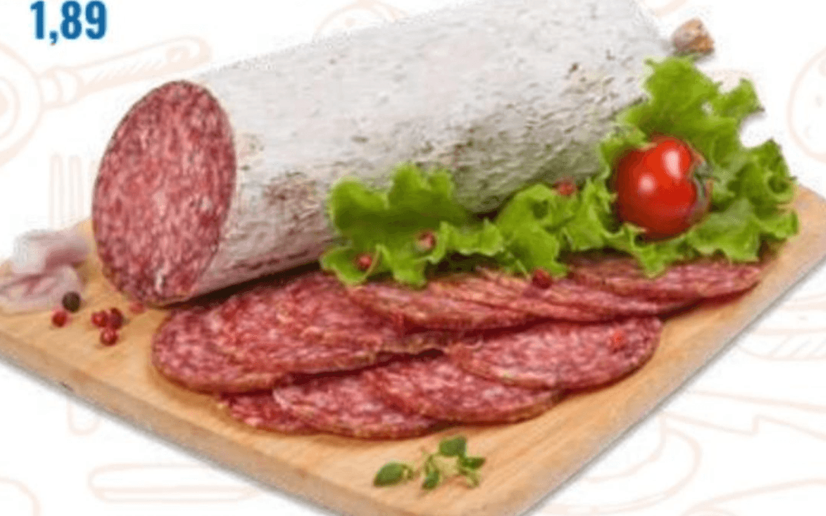 Zimska salama tradicionalna 100 g Akcija u trgovini Eurospin