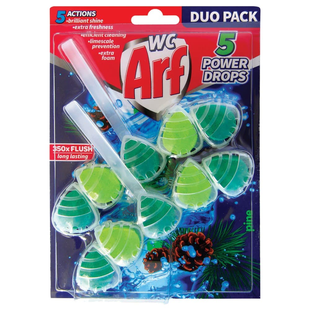 Arf Osvježivač za wc školjku 5 drops 2x55 g Akcija u trgovini 365 Market