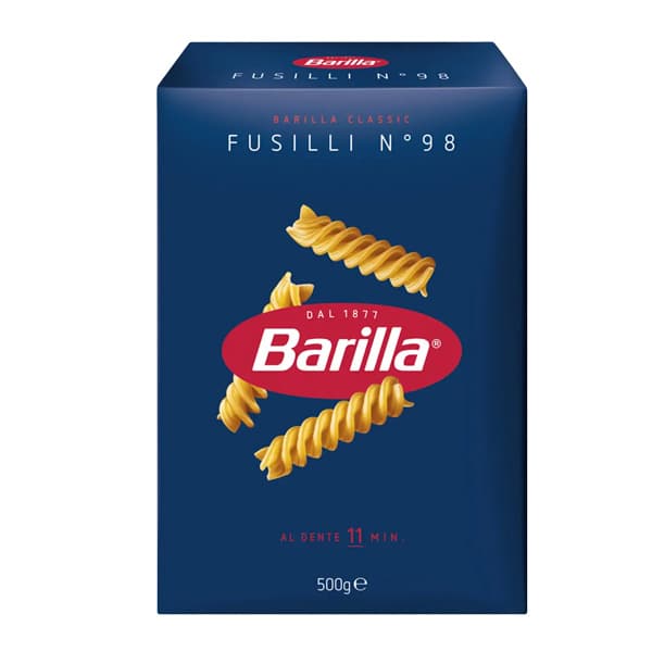 Barilla tjestenina fusilli br.98, spaghettini br.3 500 g Akcija u trgovini Djelo
