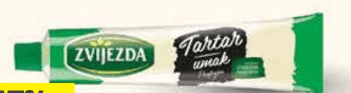 Zvijezda Tartar umak 165 g Akcija u trgovini Ribola