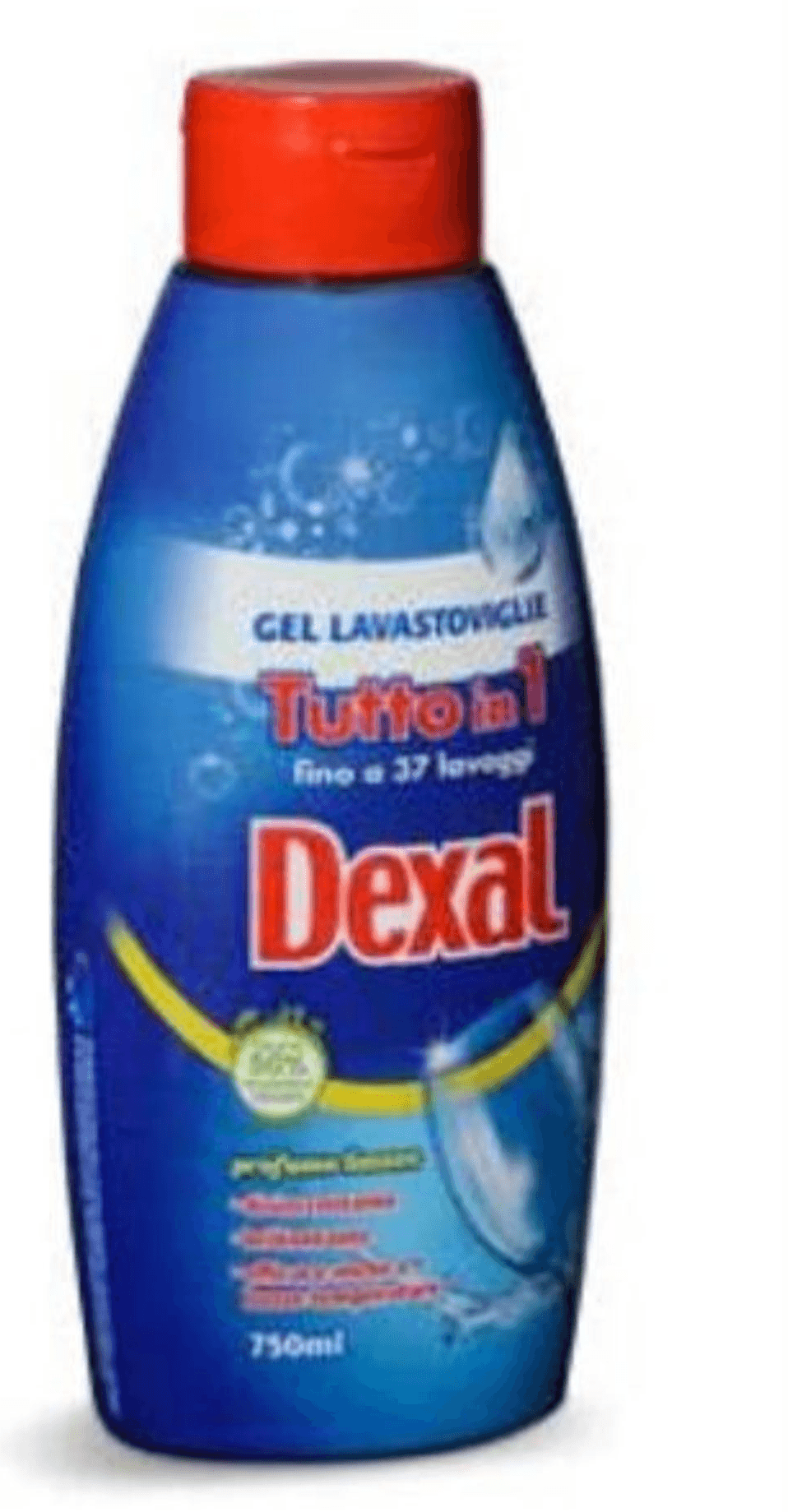 Dexal gel za perilicu posuđa Sve u 1 750 ml Akcija u trgovini Eurospin