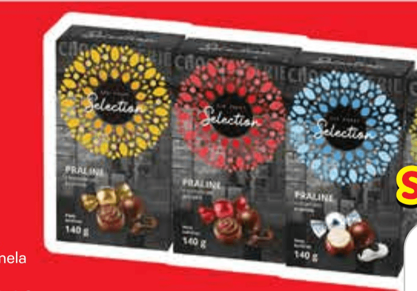 Selection praline 140 g Akcija u trgovini Plodine