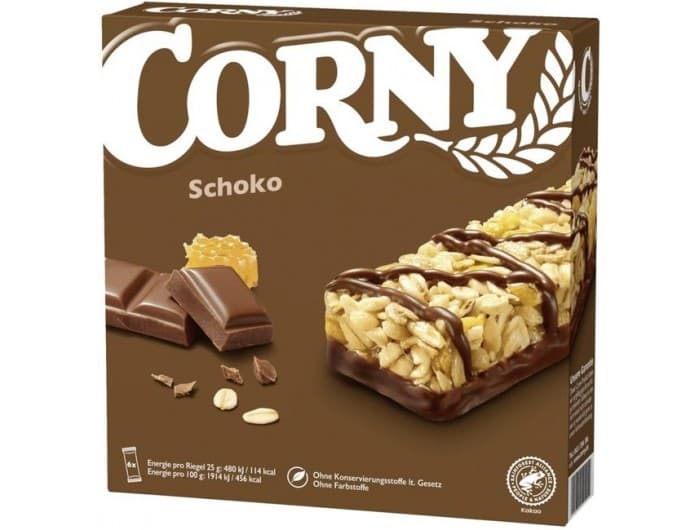 Corny žitna pločica 6/1, 150 g Akcija u trgovini Kaufland