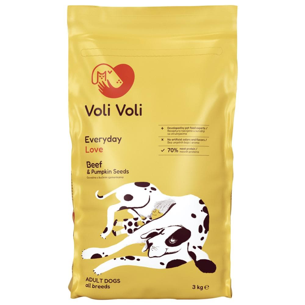Voli Voli hrana za pse govedina 3kg Akcija u trgovini Konzum