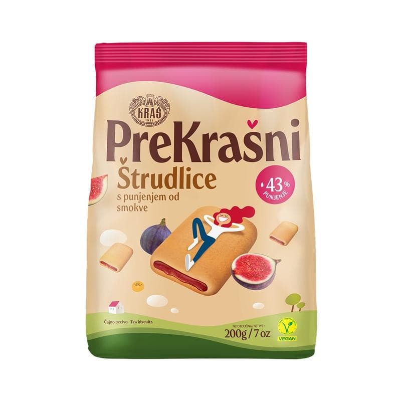 Kraš Prekrasni štrudlice s punjenjem od smokve 200 g Akcija u trgovini Kaufland