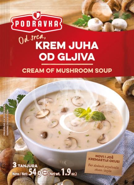 Podravka Krem juha 54 g - 60 g Akcija u trgovini Lidl