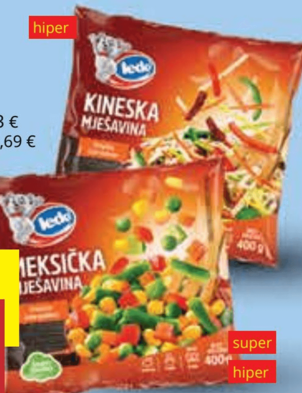 Ledo kineska mješavina 400 g Akcija u trgovini Ribola