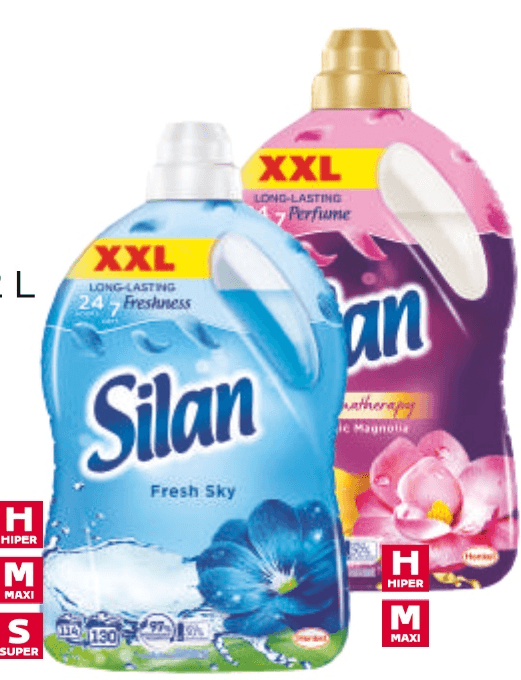 Silan Omekšivač za rublje 2 x 1.364 L ili 2 x 1.672 L Akcija u trgovini Tommy