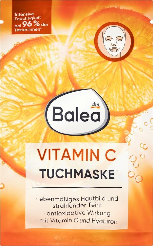 Balea Vitamin C tuchmaske 1 kom Akcija u trgovini Dm