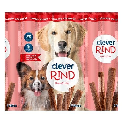 Clever hrana za pse beef sticks 7x11 g Akcija u trgovini Bipa
