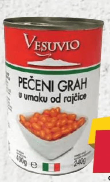 Grah pečeni 400 g FIAMMA Akcija u trgovini Pivac