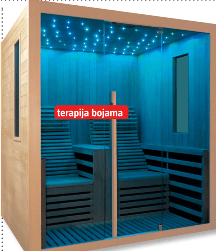 Infracrvena sauna 'Carbon 2' Akcija u trgovini Bauhaus