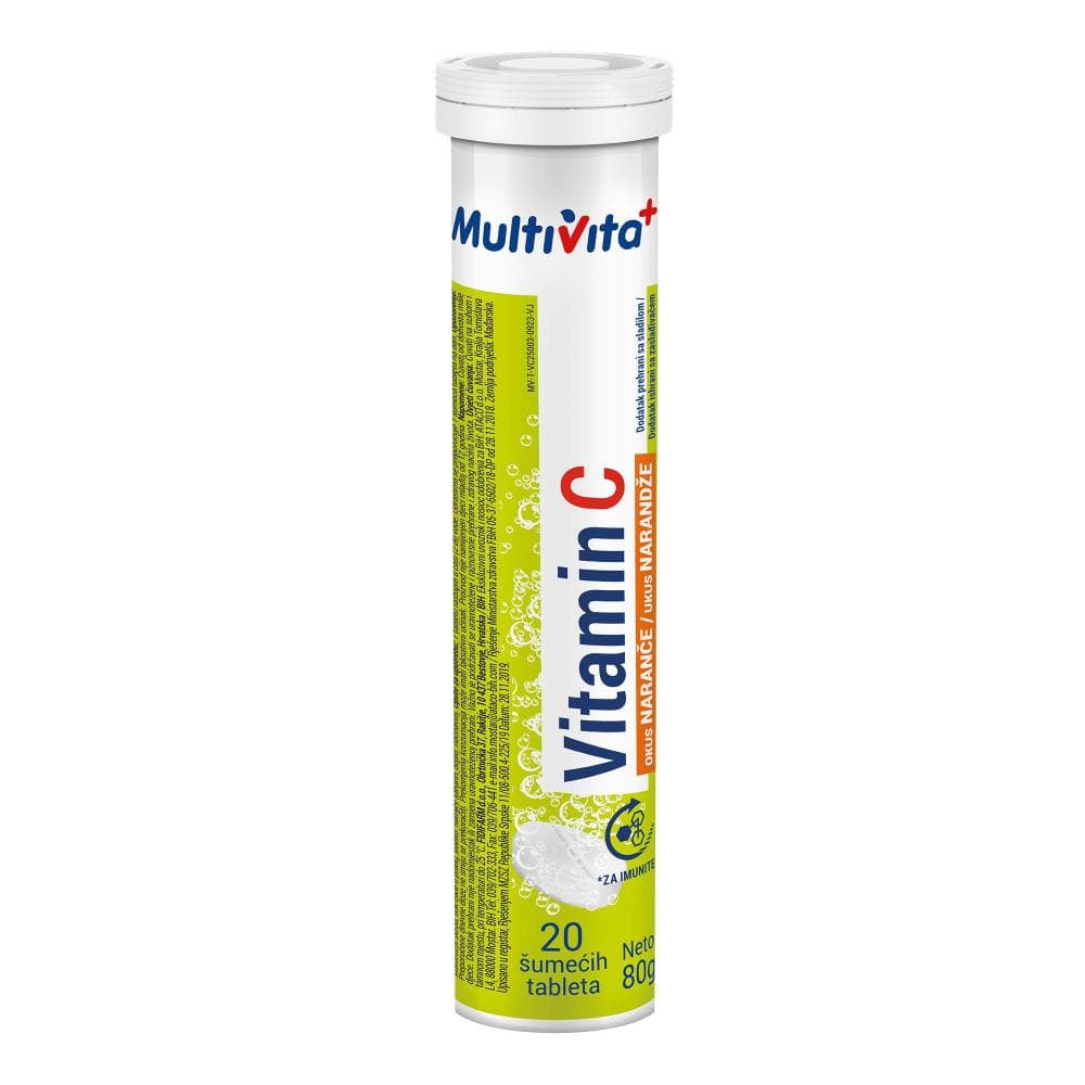 Šumeće tablete Multivita 80 g Akcija u trgovini KTC