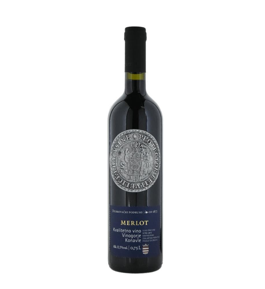 Dubrovački podrumi Merlot 0,75 L Akcija u trgovini Interspar