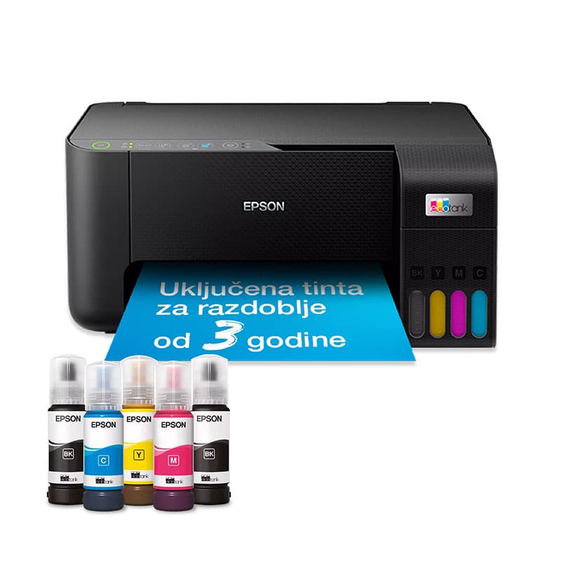 Printer Epson EcoTank L3270 MFP Akcija u trgovini Pevex