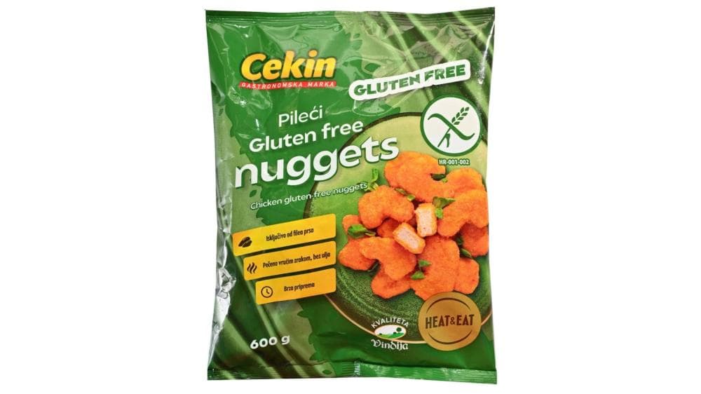 Gluten free-tes ili Gluten free nuggets 600g Cekin Akcija u trgovini KTC