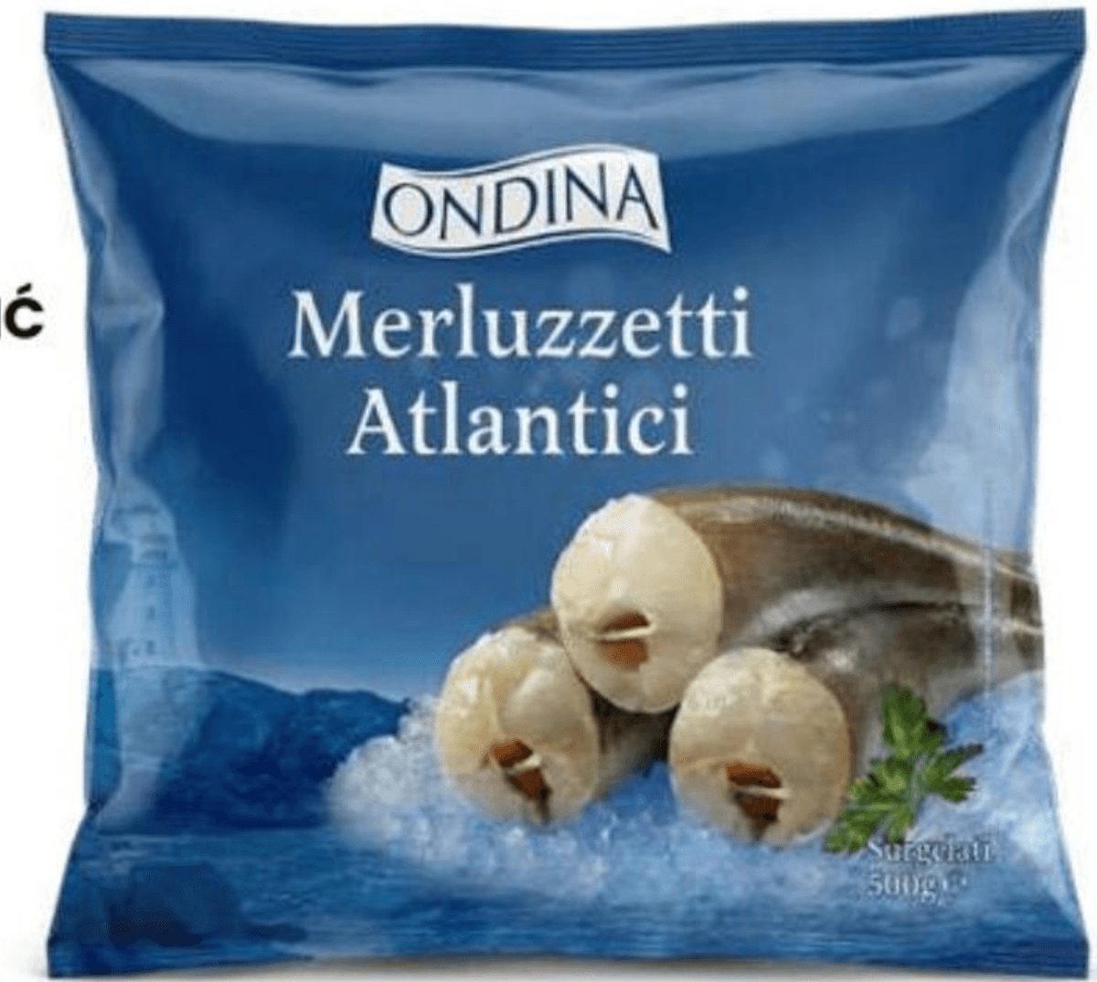 Ondina argentinski oslić očišćeni 500 g Akcija u trgovini Eurospin