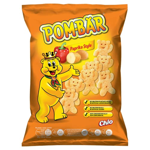 Flips Pom-Bar original, paprika 50 g Akcija u trgovini Boso