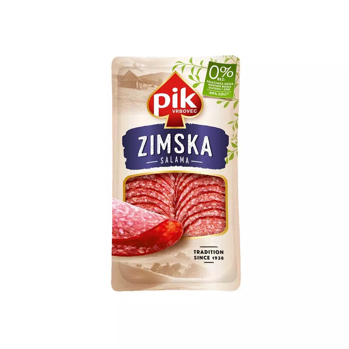 Pik Vrbovec zimska, čajna, kulen salama narezak 100 g Akcija u trgovini Studenac