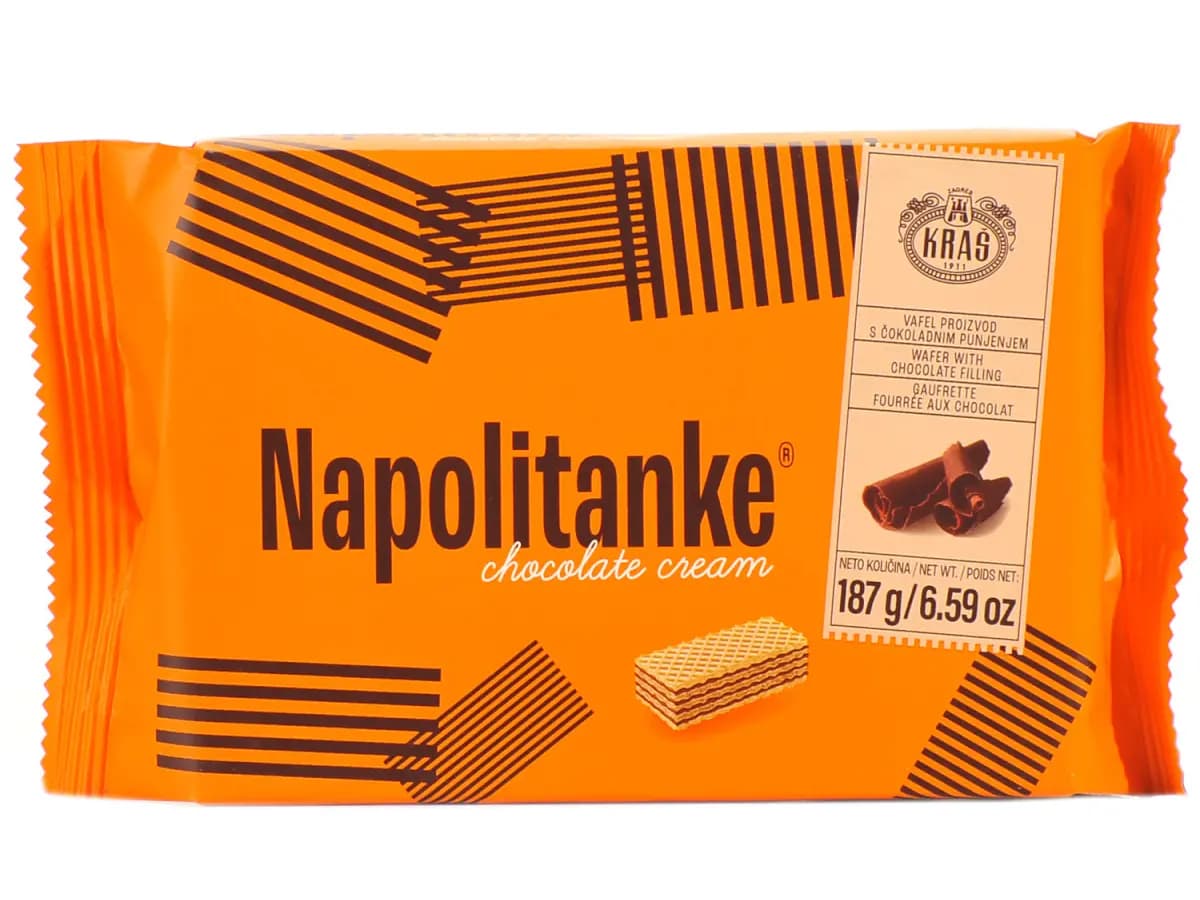 Kraš Napolitanke 187 g Akcija u trgovini Studenac