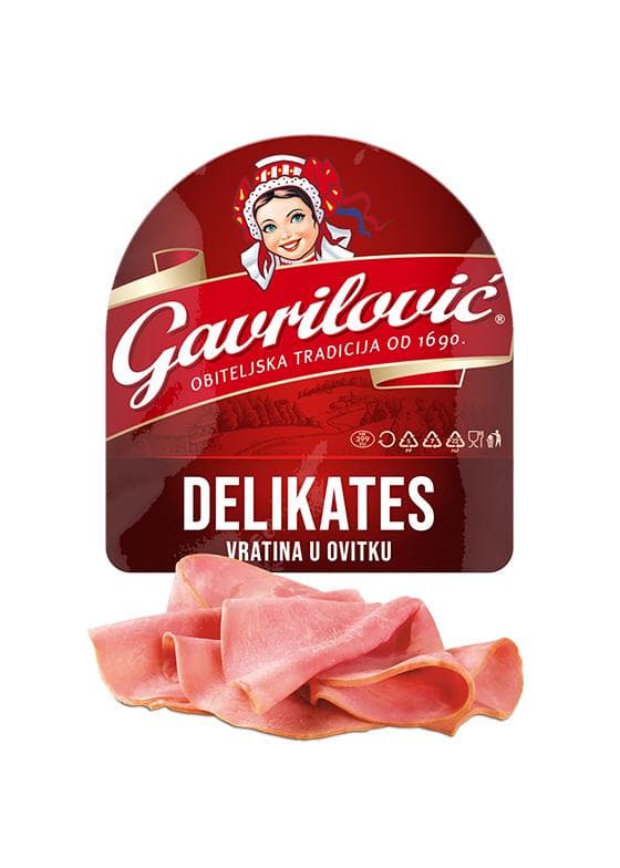 Gavrilović Delikates vratina u ovitku 1 kg Akcija u trgovini Gavranović