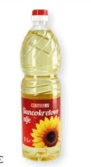 Suncokretovo ulje 1 L Spar Akcija u trgovini Spar