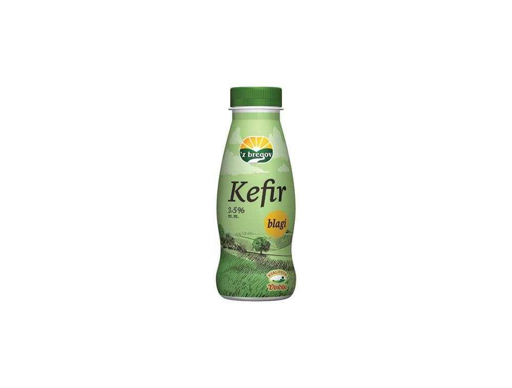 Kefir od 330 g do 1 kg 'z bregov Akcija u trgovini Spar