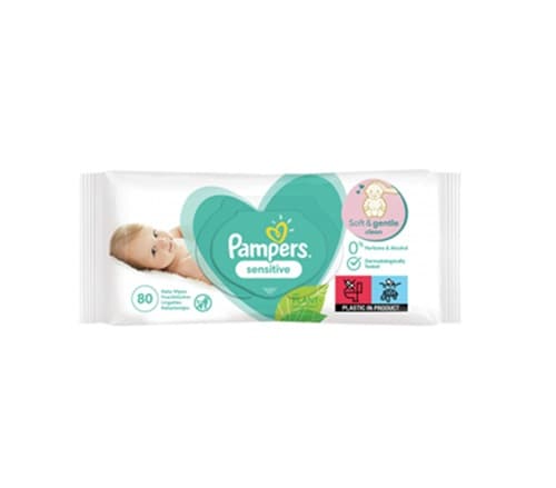 Pampers Vlažne maramice 80/1 Akcija u trgovini Konzum