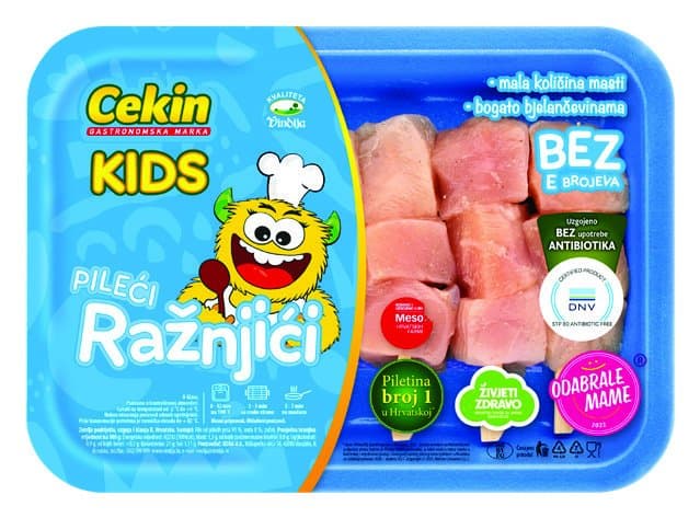 Cekin Kids pileći ražnjići 450 g Akcija u trgovini Kaufland
