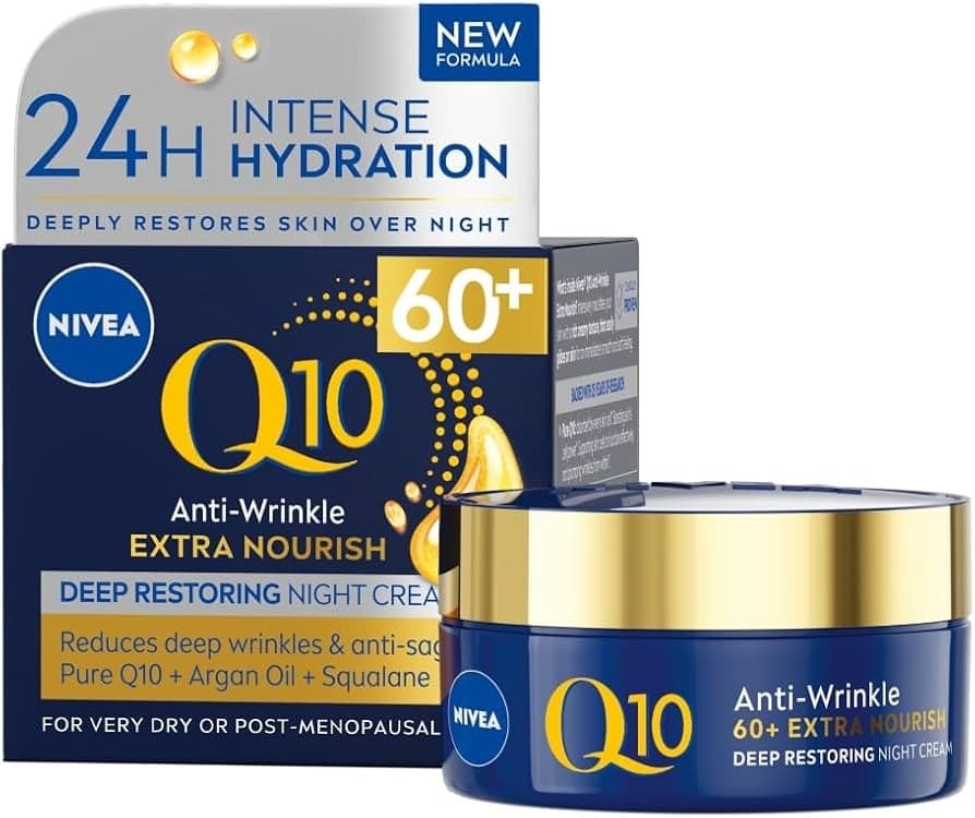 Nivea Q10 Power Anti-Wrinkle Extra Nourishing Night Cream 50 ml Akcija u trgovini Bipa