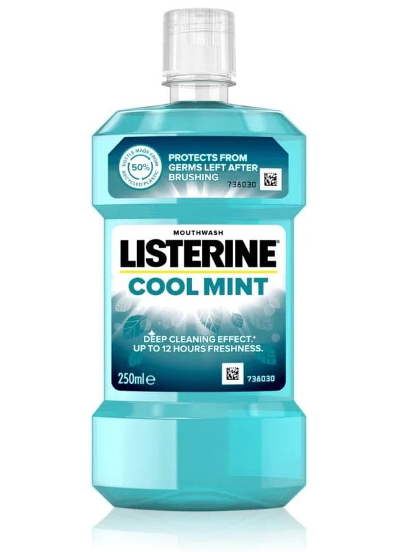 Listerine vodica za usta Fresh Burst Cool Mint 250 ml Akcija u trgovini 365 Market