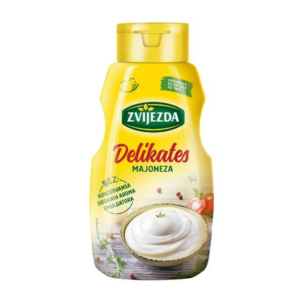 Majoneza delikates Zvijezda 400 g Akcija u trgovini KTC