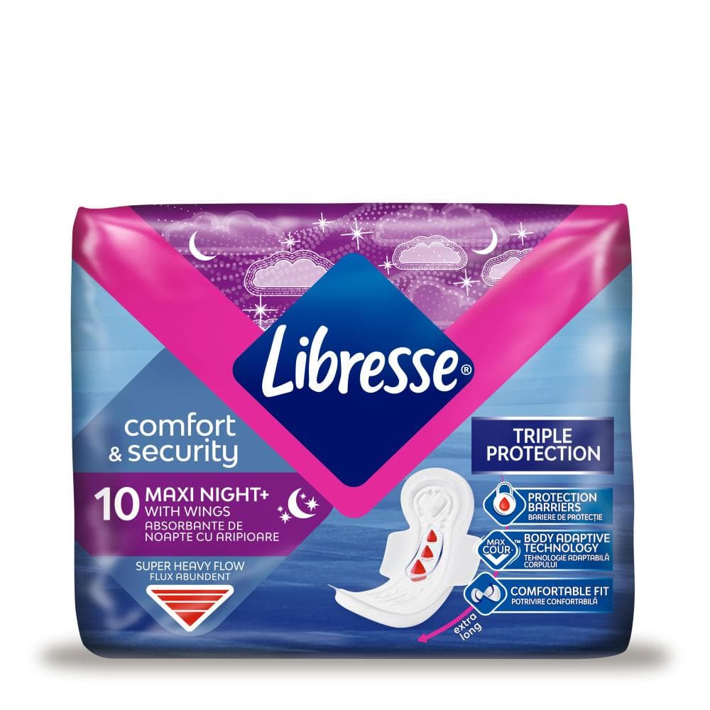 Libresse higijenski ulošci Goodnight maxi 10/1 pak Akcija u trgovini Gavranović