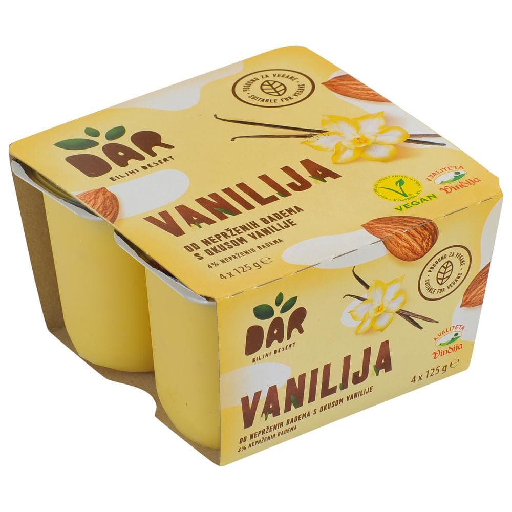 Dar Biljni desert 4 x 125 g Akcija u trgovini Tommy