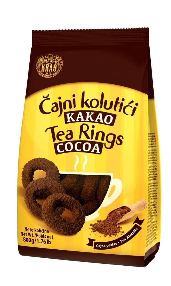 Kraš Čajni kolutići 800 g Akcija u trgovini Kaufland
