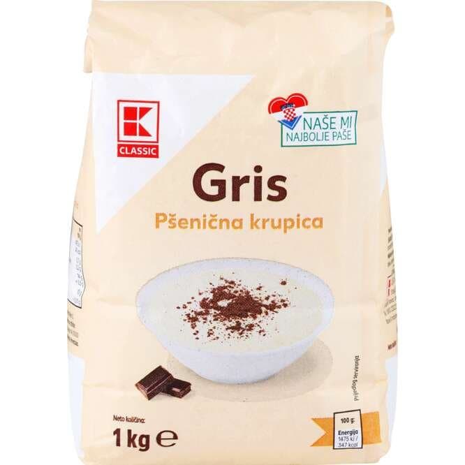 Classic Pšenična krupica Gris 1 kg Akcija u trgovini Kaufland
