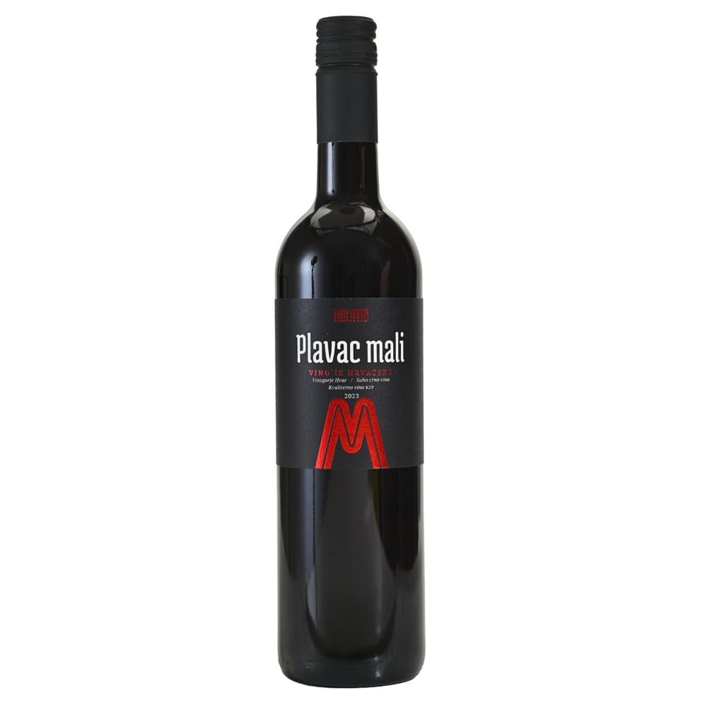 Plavac Mali crno vino 0,75 l Milatić Akcija u trgovini Konzum