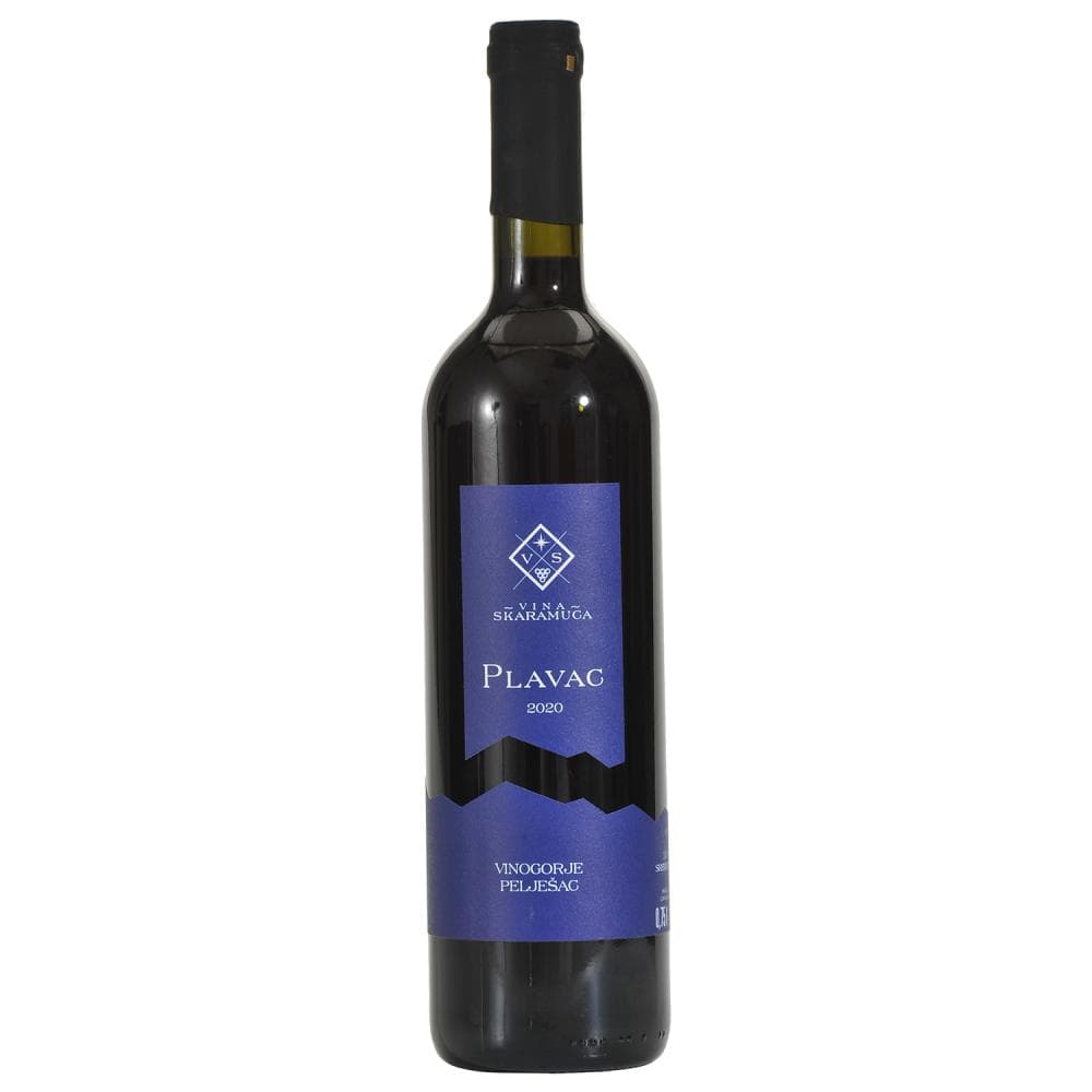 Plavac crno vino 0,75 l Vina Skaramuča Akcija u trgovini Konzum